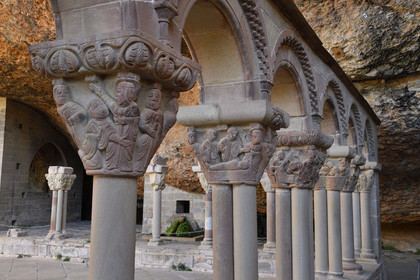 Espagne aragon jaca ermitage rupestre cloitre