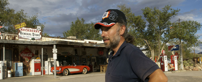 USA, ARIZONA, ROAD 66 (route 66), GENERAL STORE DE HACKBERRY