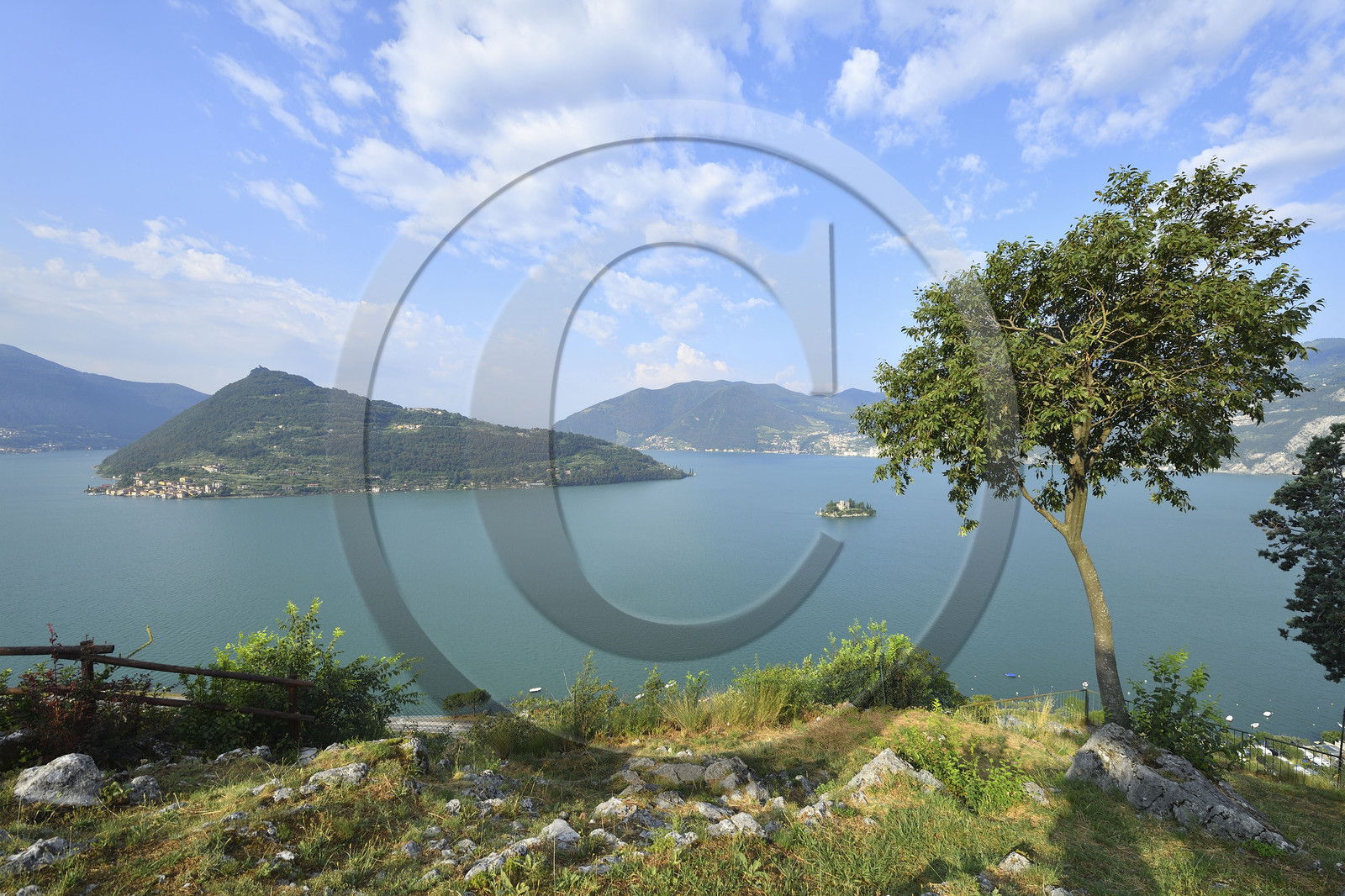 Italie lombardie lac iseo lago iseo