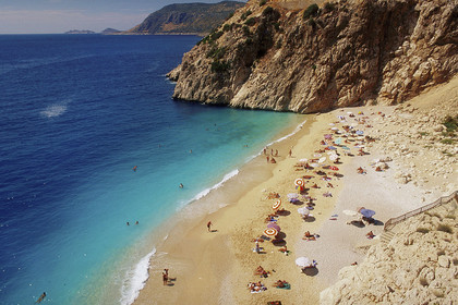 The Mediterranean coast of Turkey