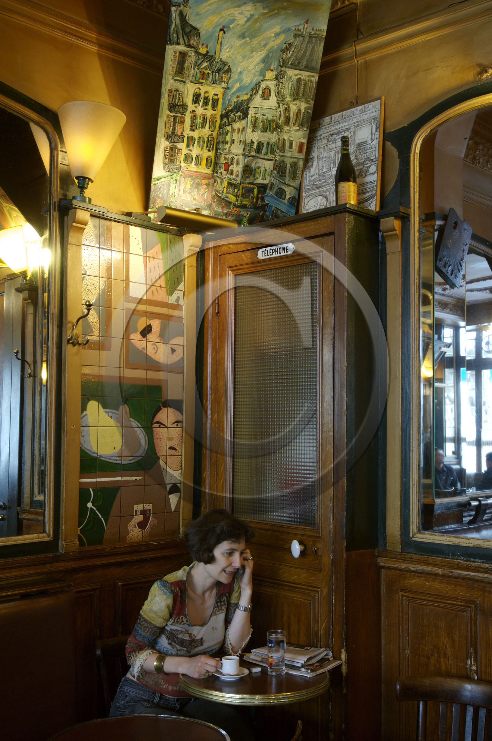 France, Paris, Saint-Germain, restaurant La Palette