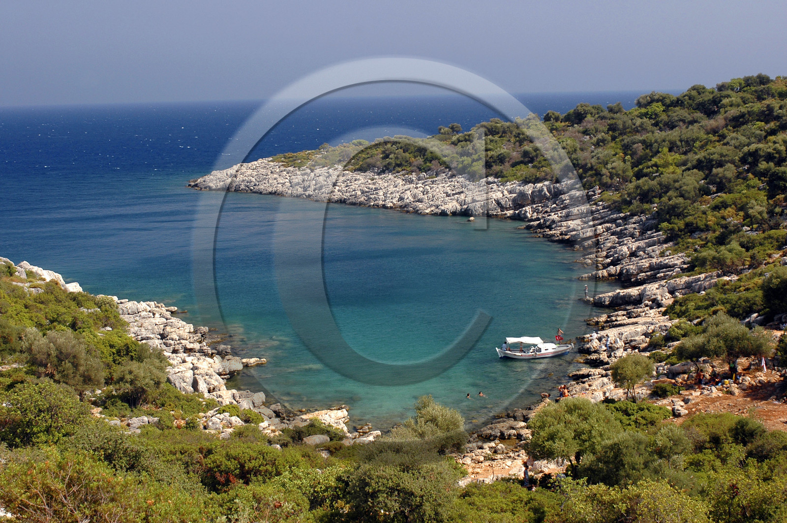 The Mediterranean coast of Turkey