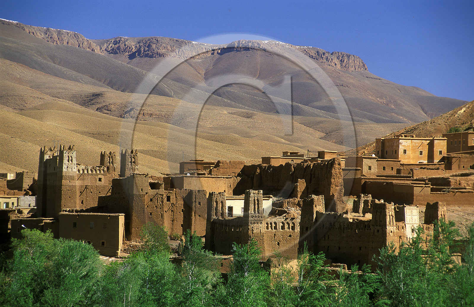 MAROC   VALLÉE DU DADES.KASBAH