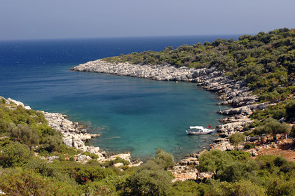 The Mediterranean coast of Turkey