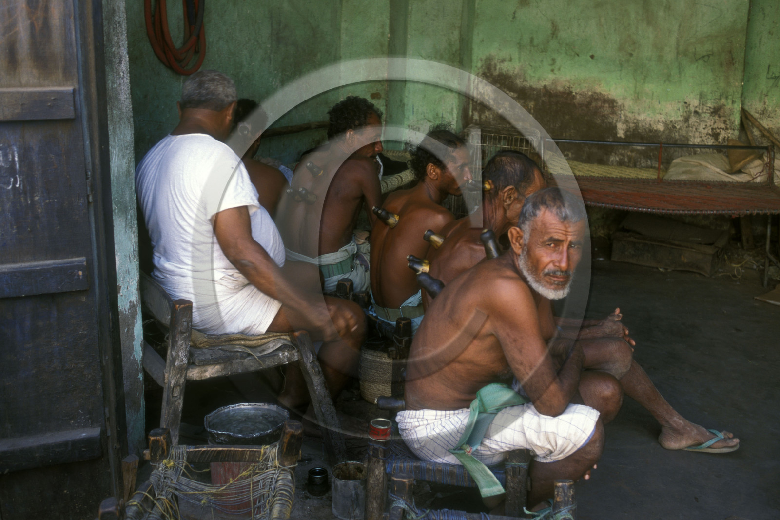 Docteur du souk de Bayt al Faqin, Yemen
