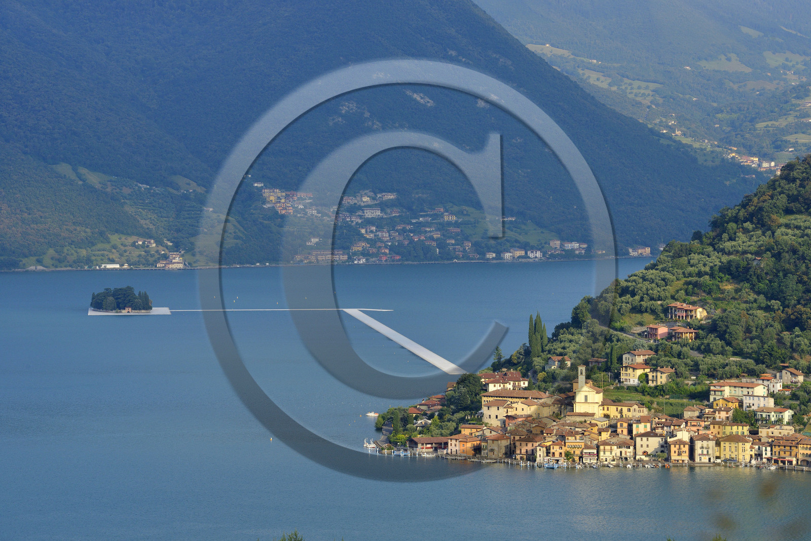 Italie lombardie lac iseo lago iseo
