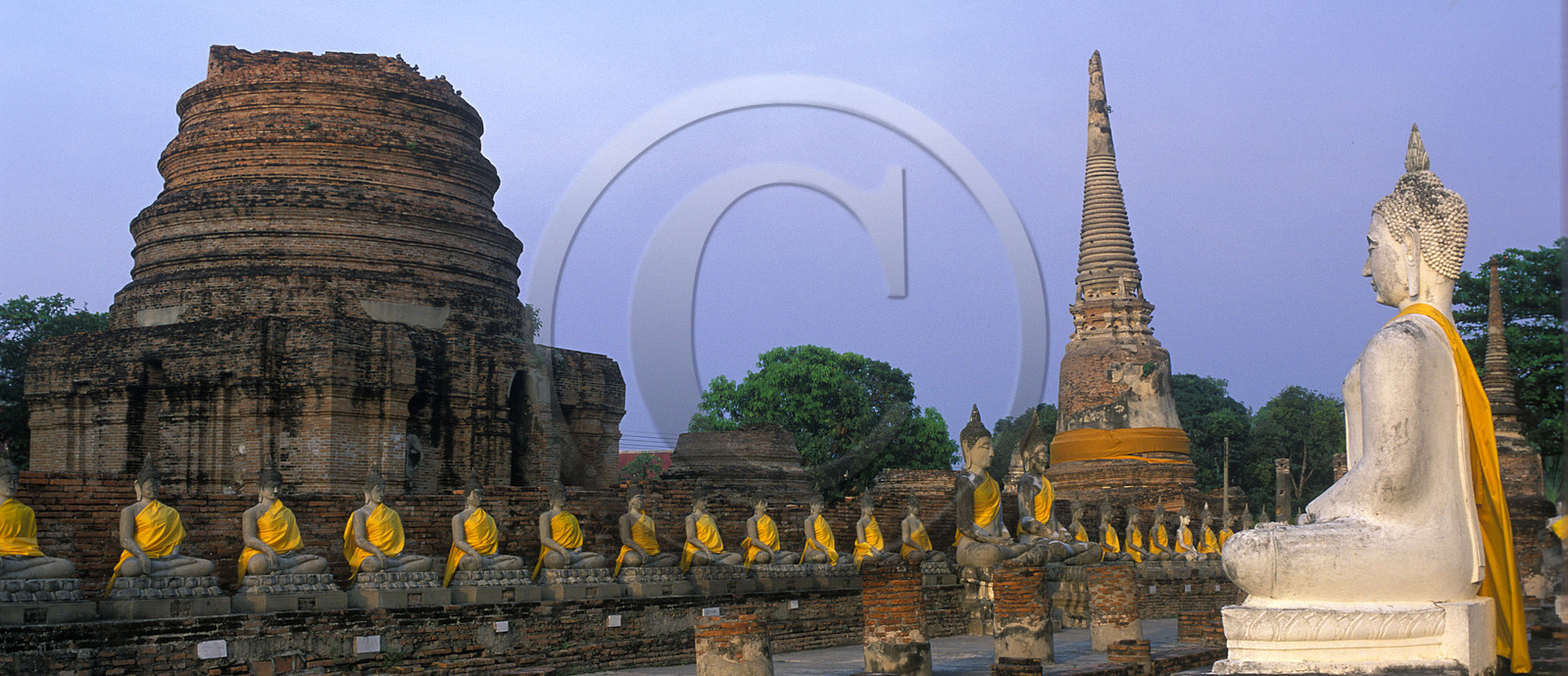 THAILANDE   AYUTHAYA.WAT HAI CHAI MONGKHON
