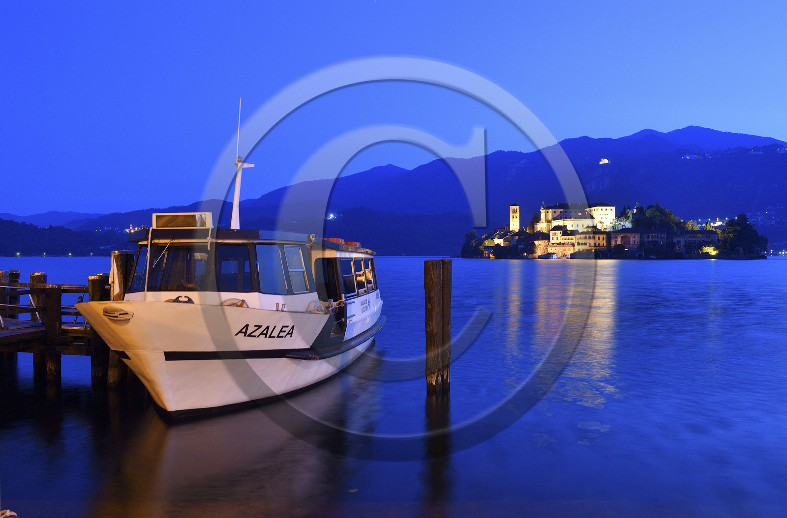 Italie piemont lac orta orta san