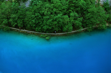 PARC NATIONAL DE PLITVICE. CROATIE
