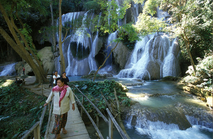 LAOS CASCADE DE KHOUANG SI