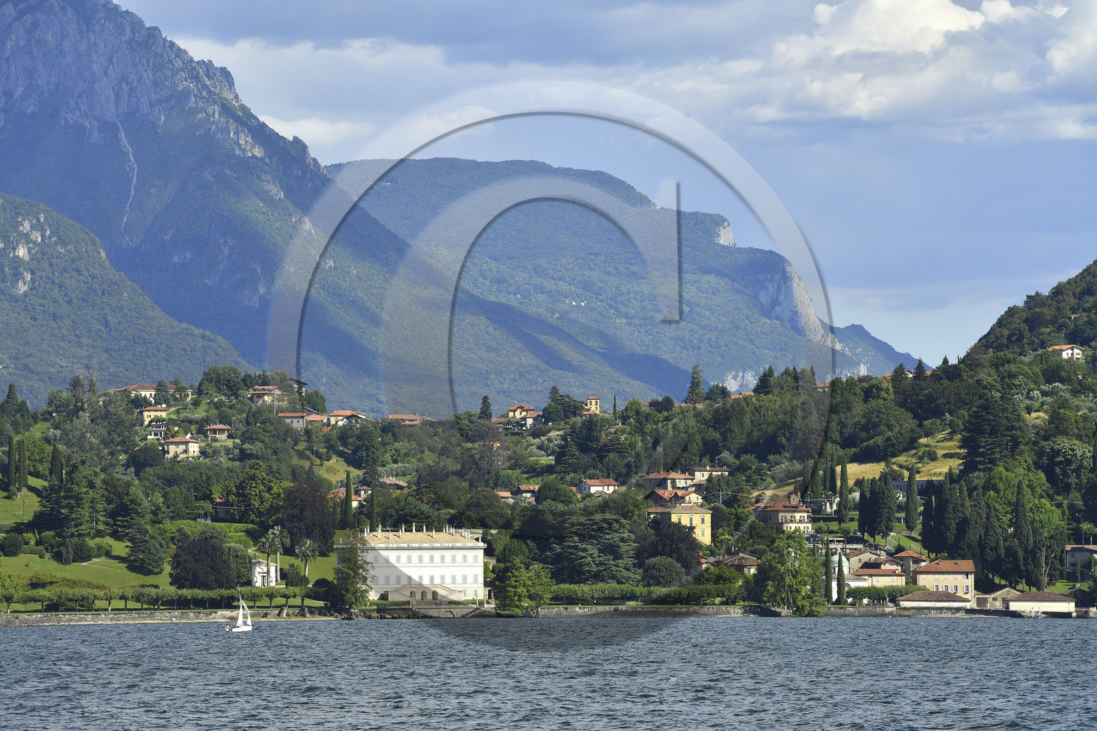 Italie lombardie lac come bellagio villa