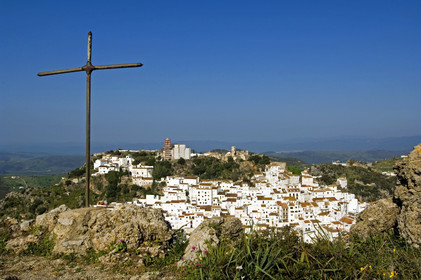 Casares, white village of Andalucia, Spain