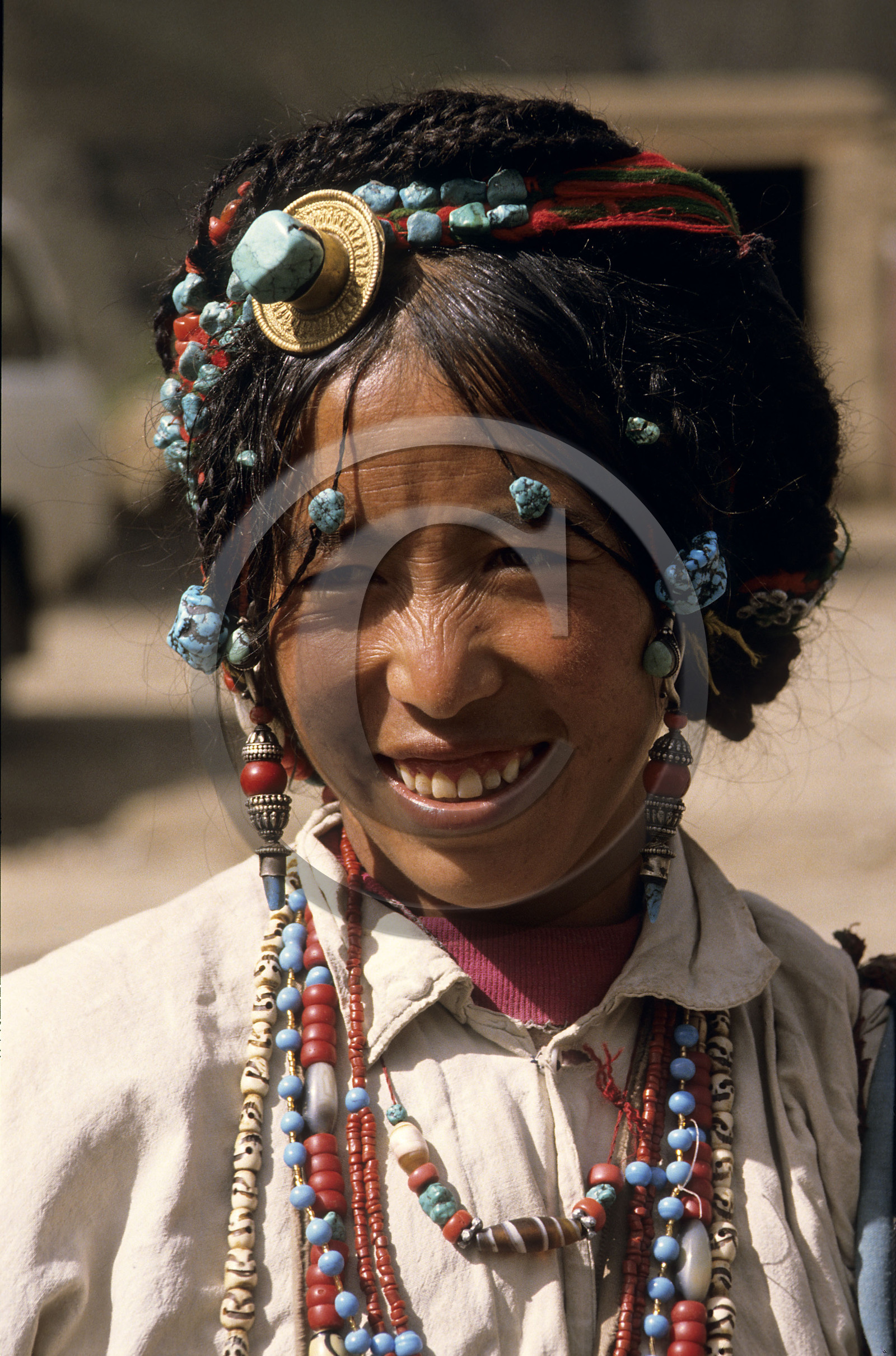 POTRAIT. TIBET