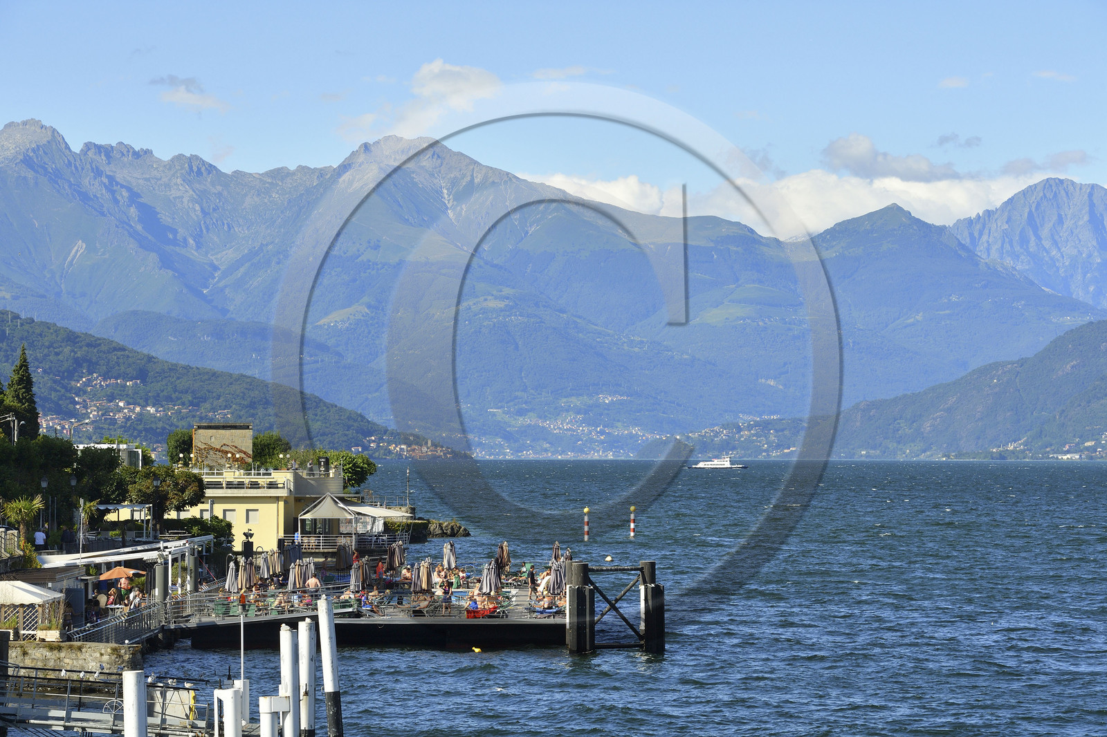 Italie lombardie lac come village cadenabbia