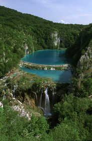 PARC NATIONAL DE PLITVICE. CROATIE