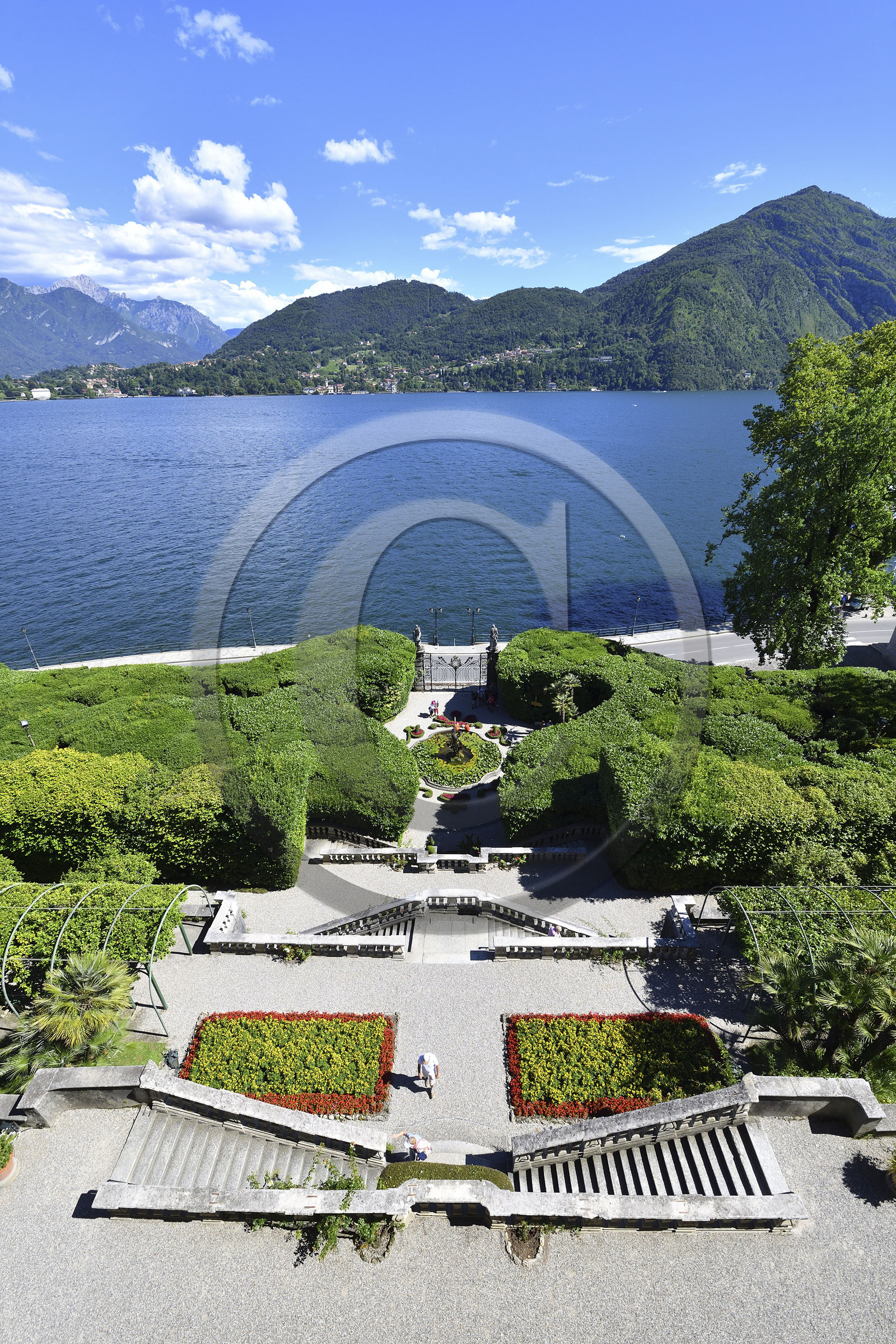 Italie lombardie lac come tremezzo villa