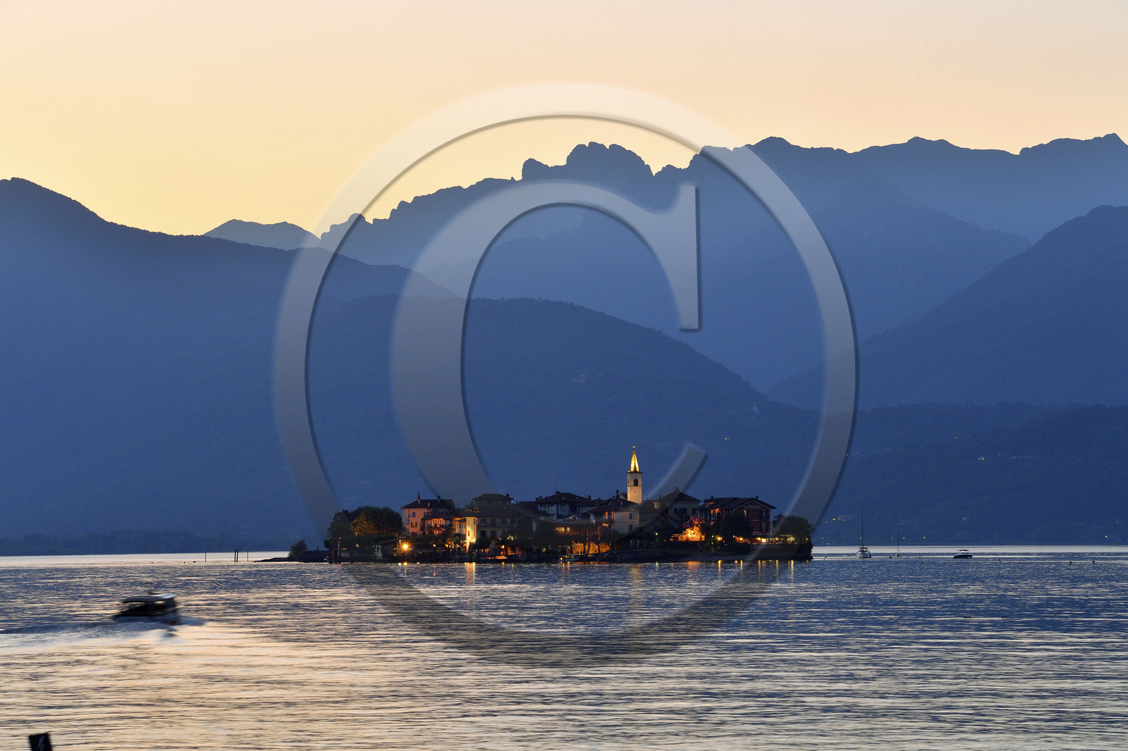 Italie piemont lac majeur lago maggiore