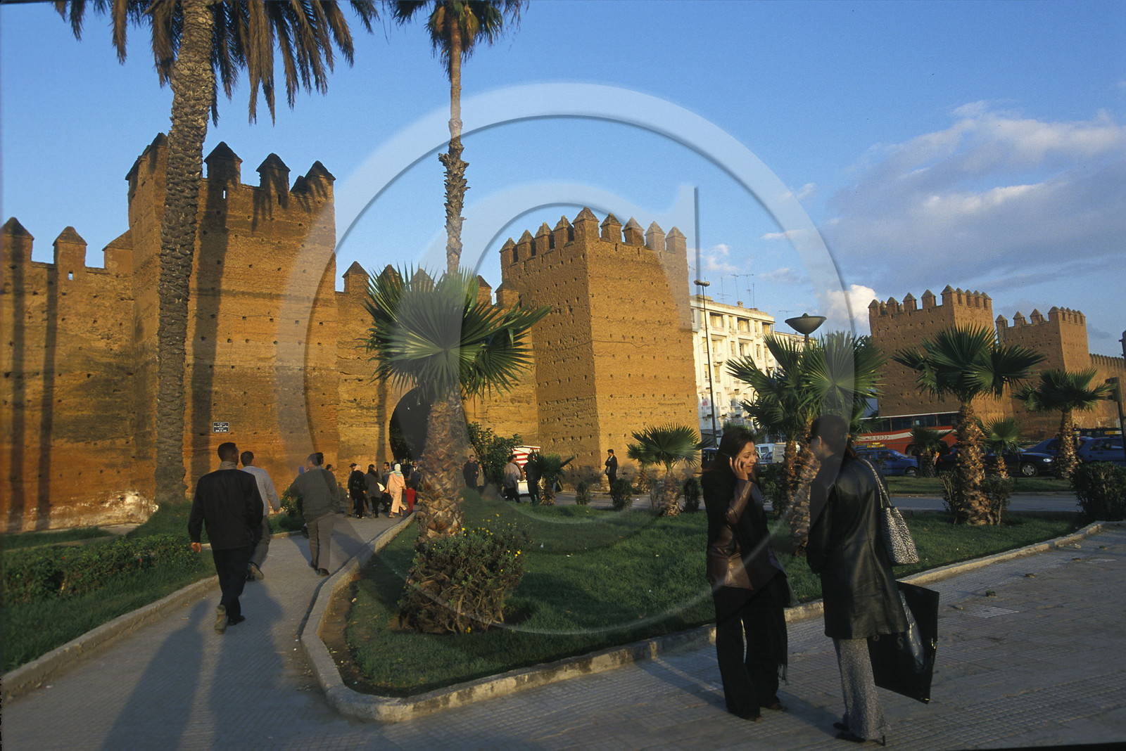 MAROC   RABAT.MURAILLES VIEILLE VILLE