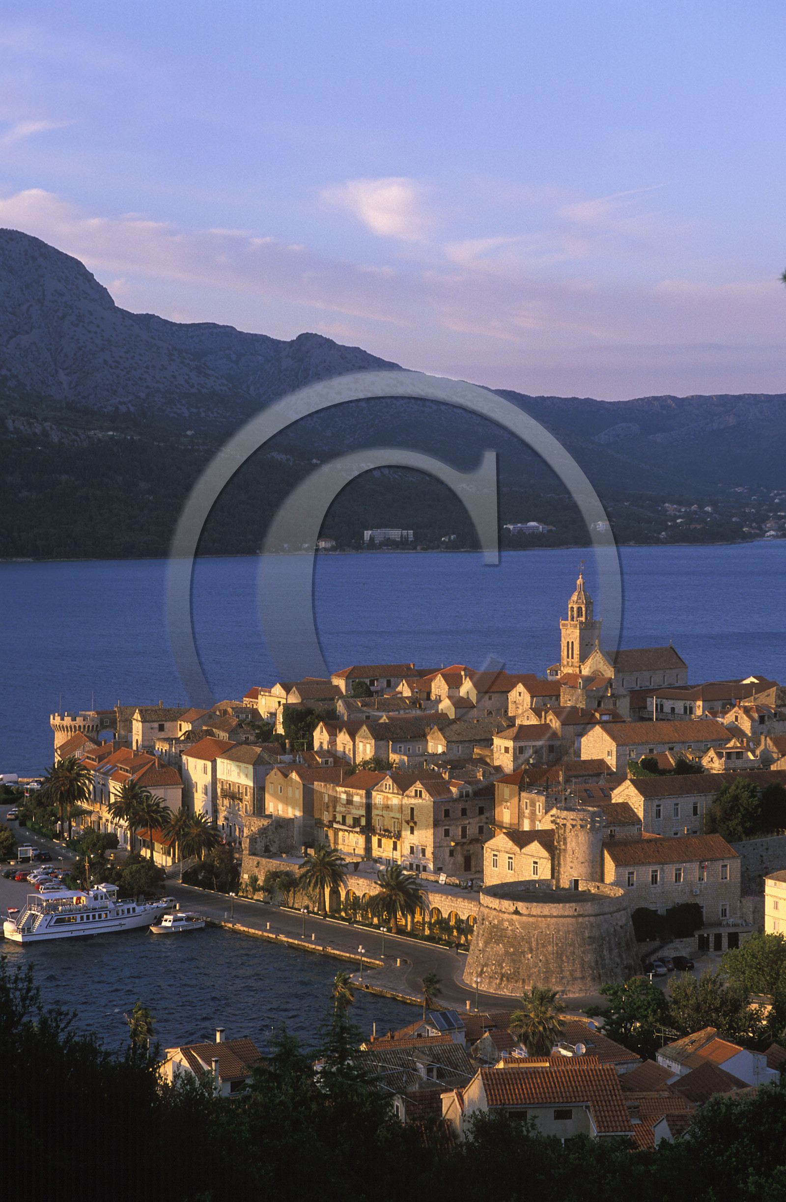 ©René MATTES CROATIE.VILLE ET ILE DE KORCULA