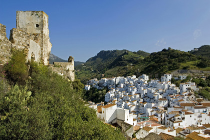 Casares, white village of Andalucia, Spain