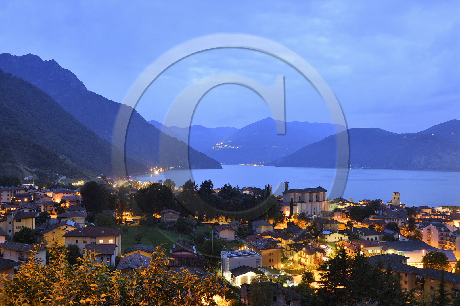 Italie lombardie lac iseo lago iseo