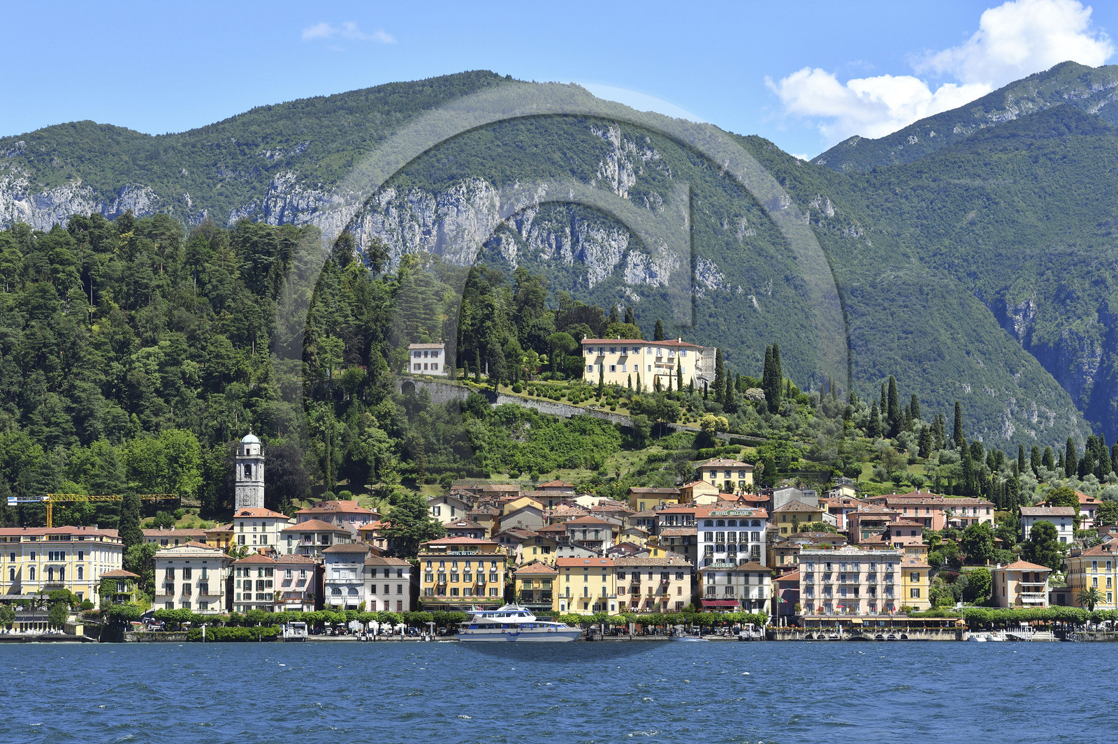 Italie lombardie lac come village bellagio