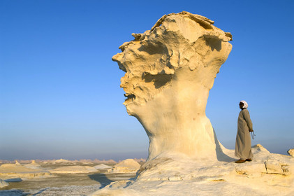 Egypte, désert blanc