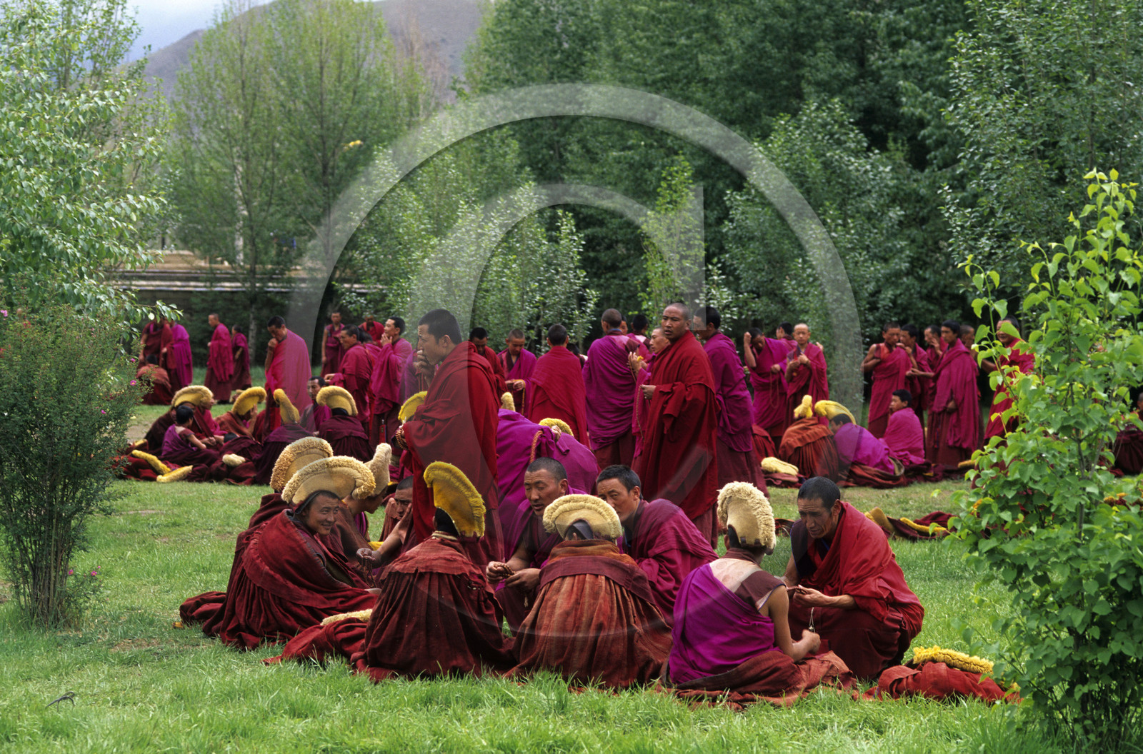 Xiahe. Chine