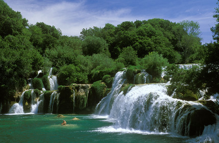 PARC NATIONAL DE KRKA. CROATIE