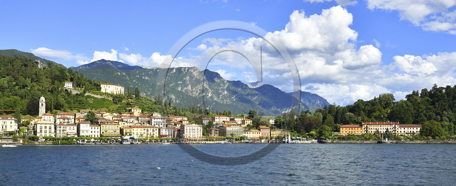 Italie lombardie lac come village bellagio