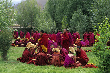 Xiahe. Chine