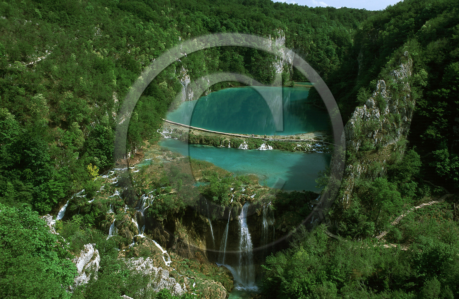 PARC NATIONAL DE PLITVICE. CROATIE