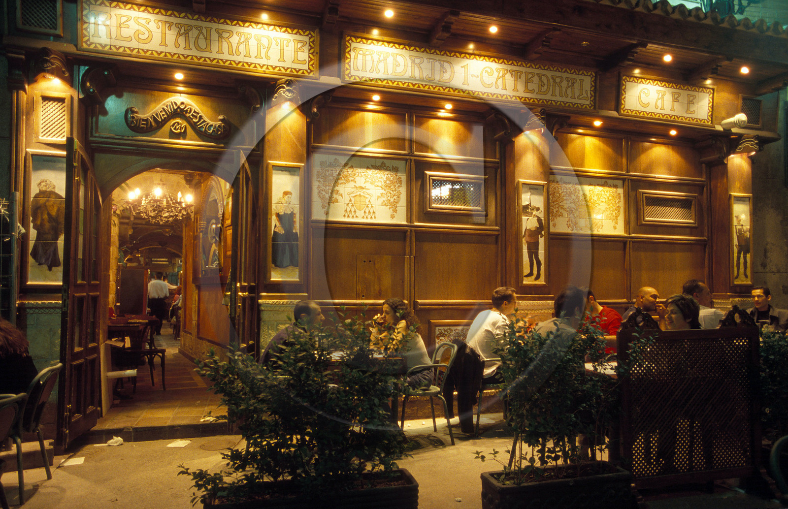 ESPAGNE   CASTILLE   MADRID TACERNA ALHAMBRA