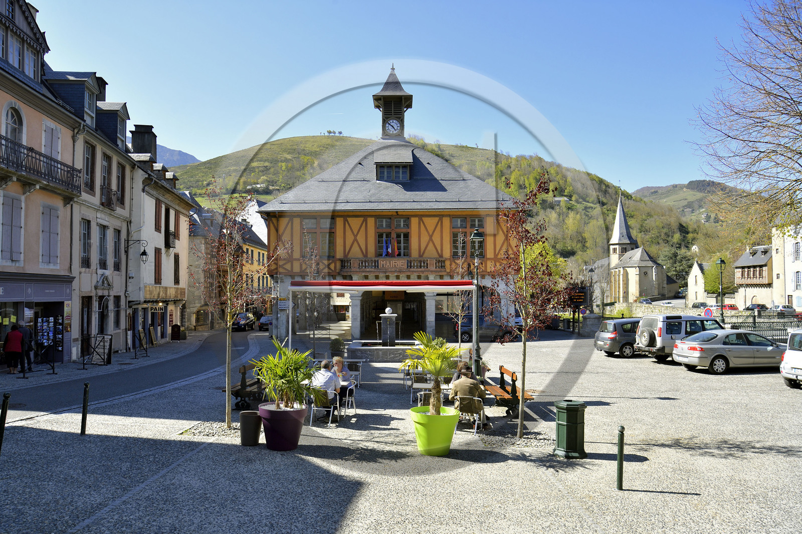 France hautes pyrenees vallee louron arreau mairie