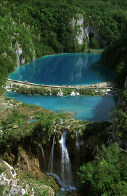 PARC NATIONAL DE PLITVICE. CROATIE