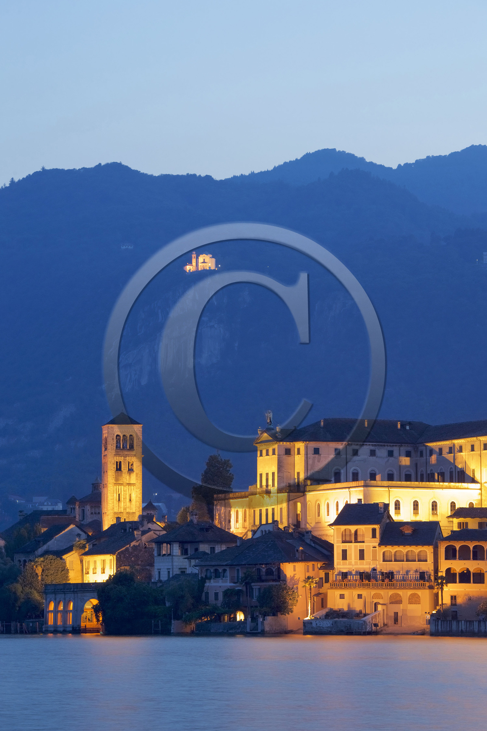 Italie piemont lac orta orta san