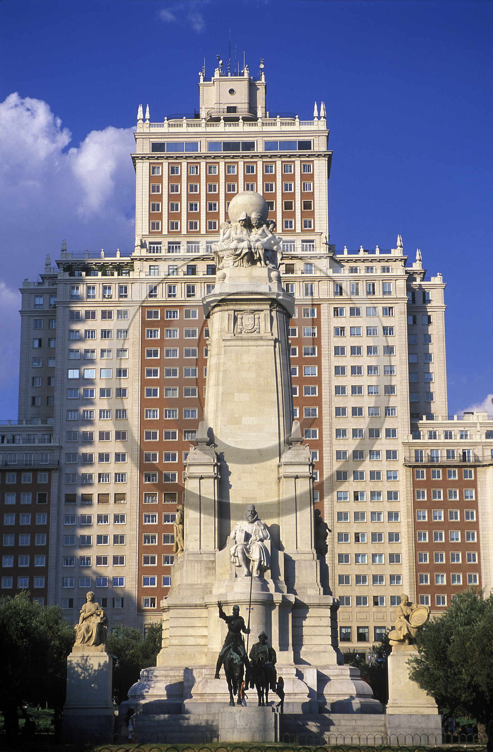 ESPAGNE   CASTILLE   MADRID PLAZA DE ESPANA