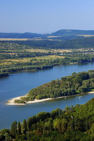Visegrad, le Danube, Hongrie