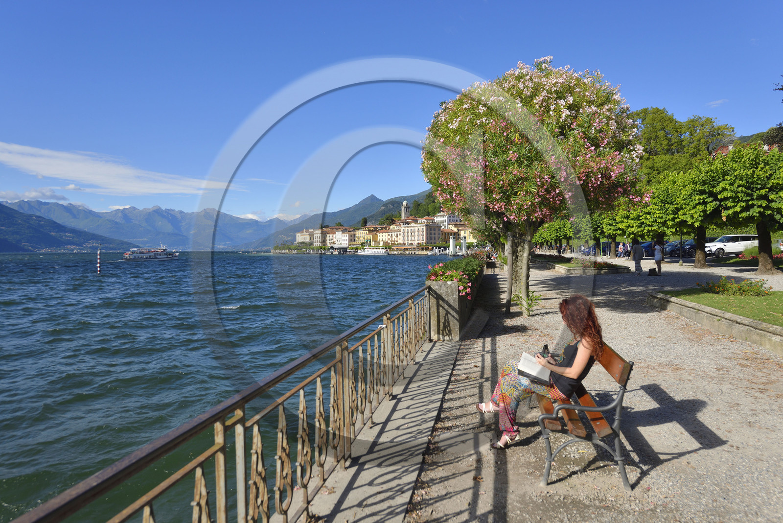 Italie lombardie lac come village bellagio