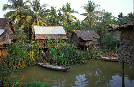 Lac Tonle Sap. Cambodge