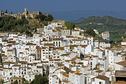 Casares, white village of Andalucia, Spain