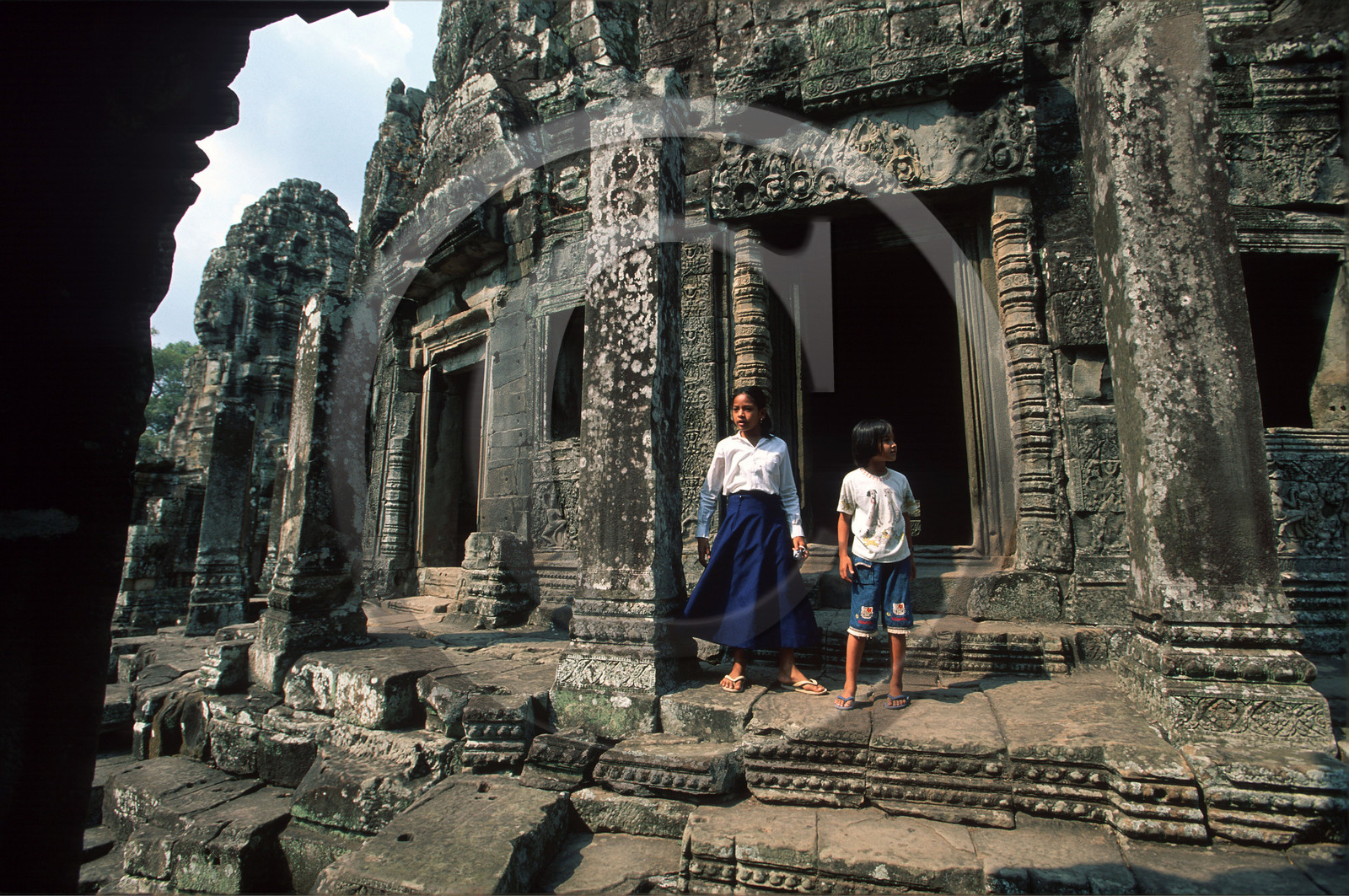 Angkor. Cambodge