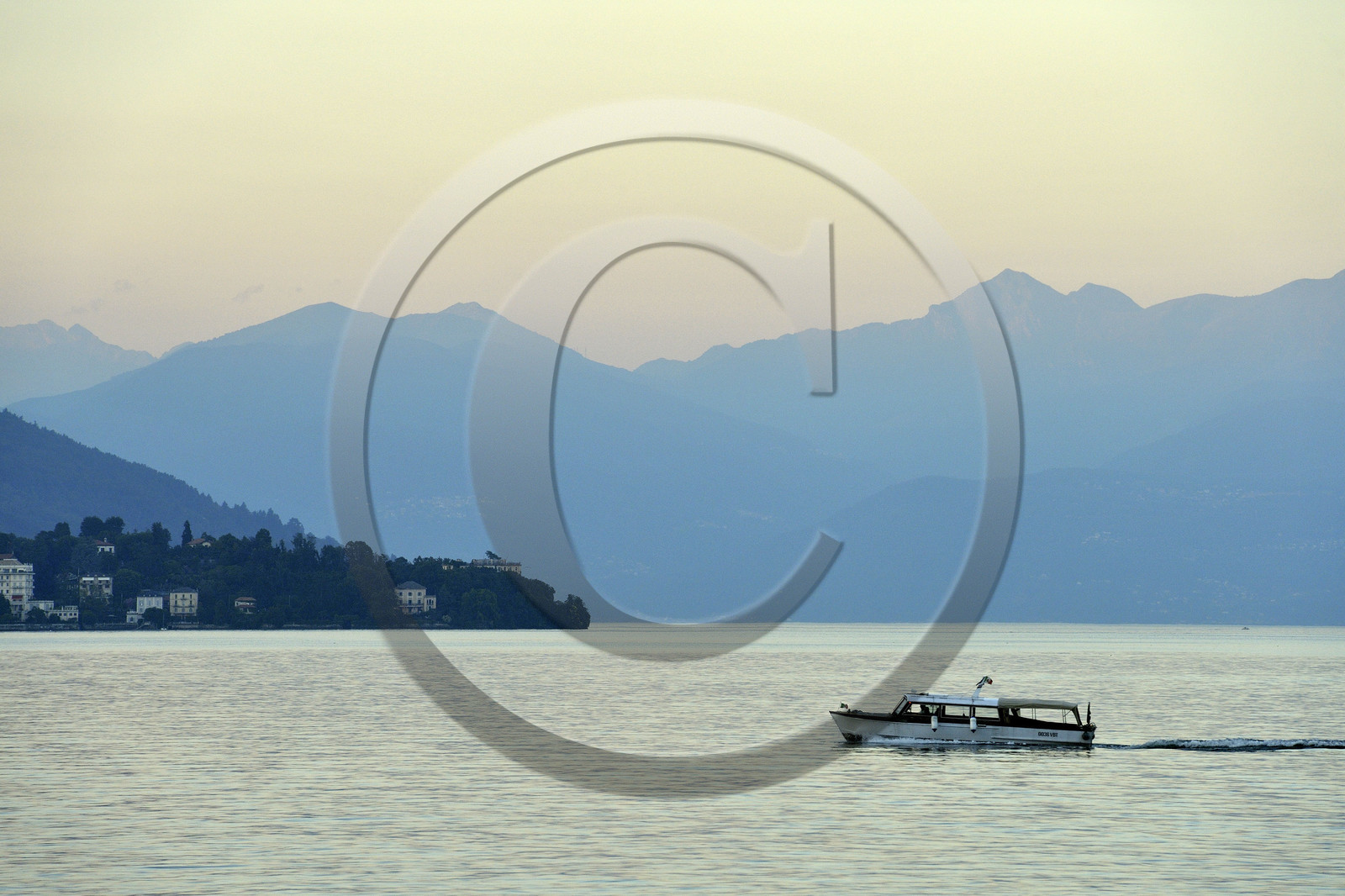 Italie piemont lac majeur lago maggiore