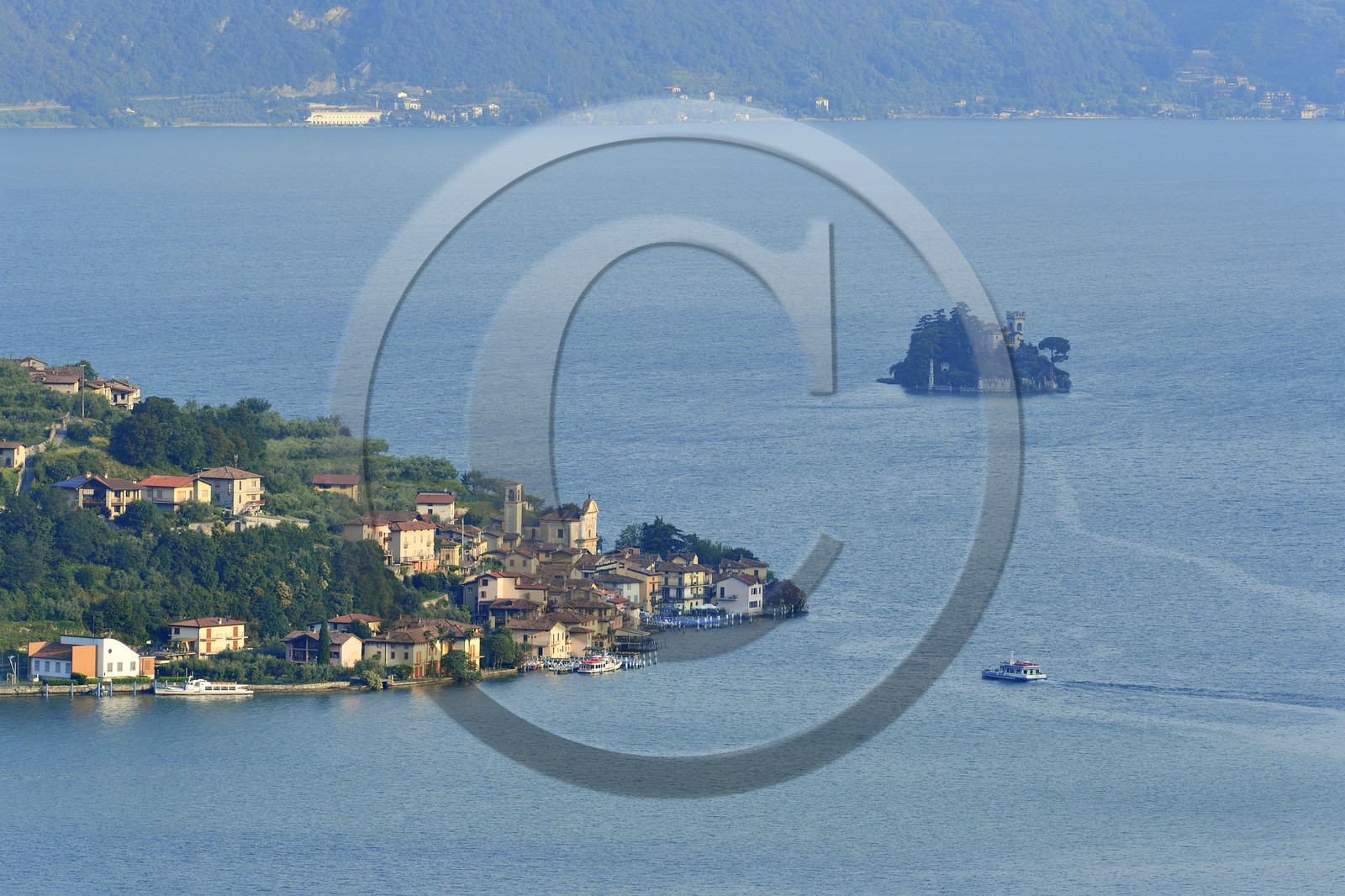 Italie lombardie lac iseo lago iseo