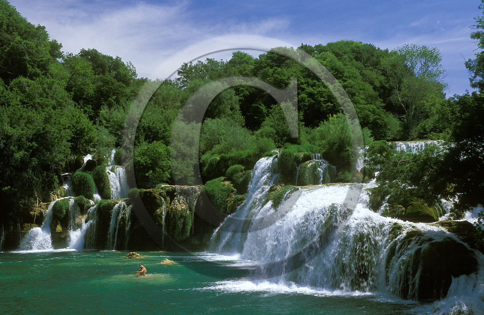 PARC NATIONAL DE KRKA. CROATIE