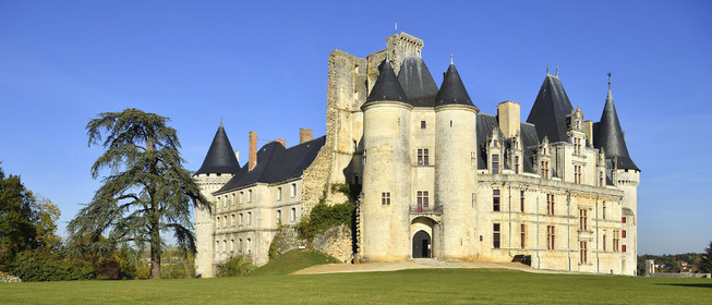 France charente rochefoucauld chateau surplombant tardoire