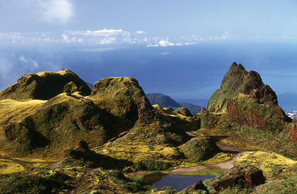 La Soufrière. Guadeloupe. Antilles Francaises
