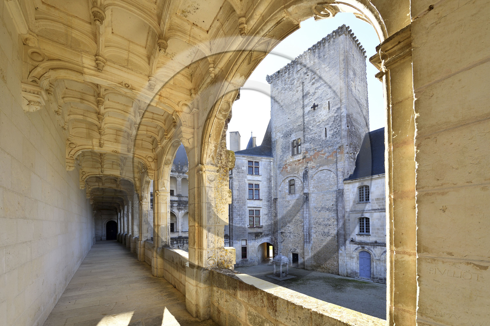 France charente rochefoucauld chateau surplombant tardoire
