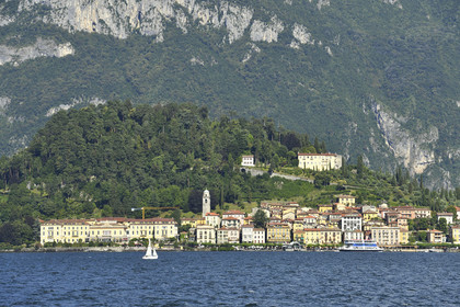 Italie lombardie lac come village bellagio