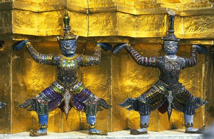 THAILANDE   BANGKOK   TEMPLE DU WAT PRA KEAW